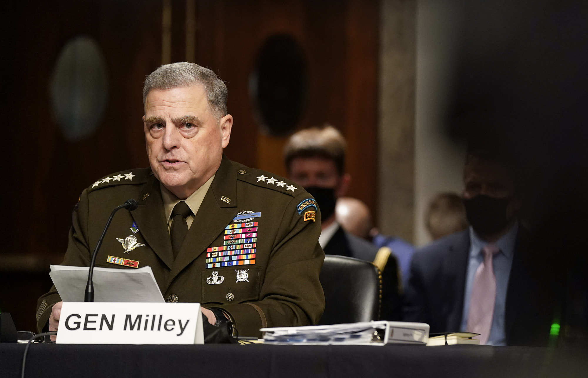 Gen. Mark Milley Says China Calls Were Coordinated With Trump
