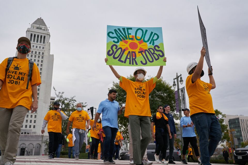 California Regulators Reconsider Move to Cut Solar Subsidies Bloomberg