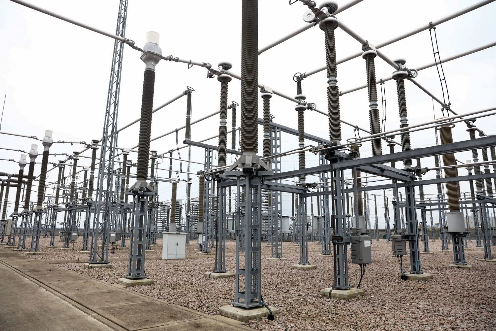 The interconnector near Rochester, U.K., on March 24, 2016.
