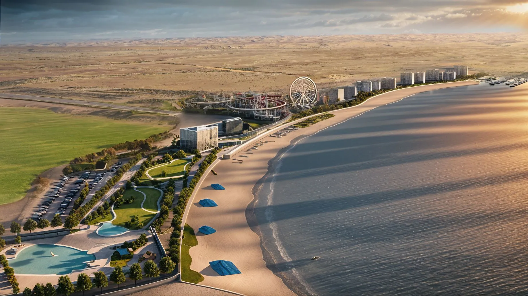 A digital rendering of the Simaisma Project.