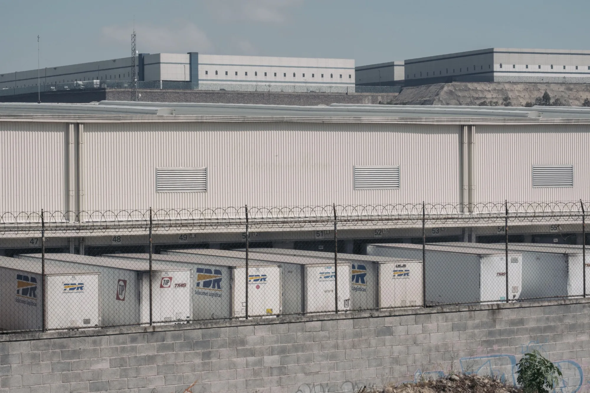 Commercial facilities, part of the Fibra Next real estate investment trust (REIT), in Cuautitlan Izcalli, Mexico state, Mexico.