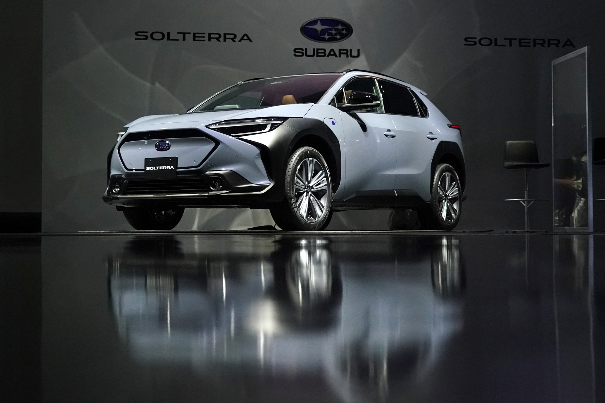 Subaru Unveils AllElectric SUV Solterra Developed With Toyota Bloomberg