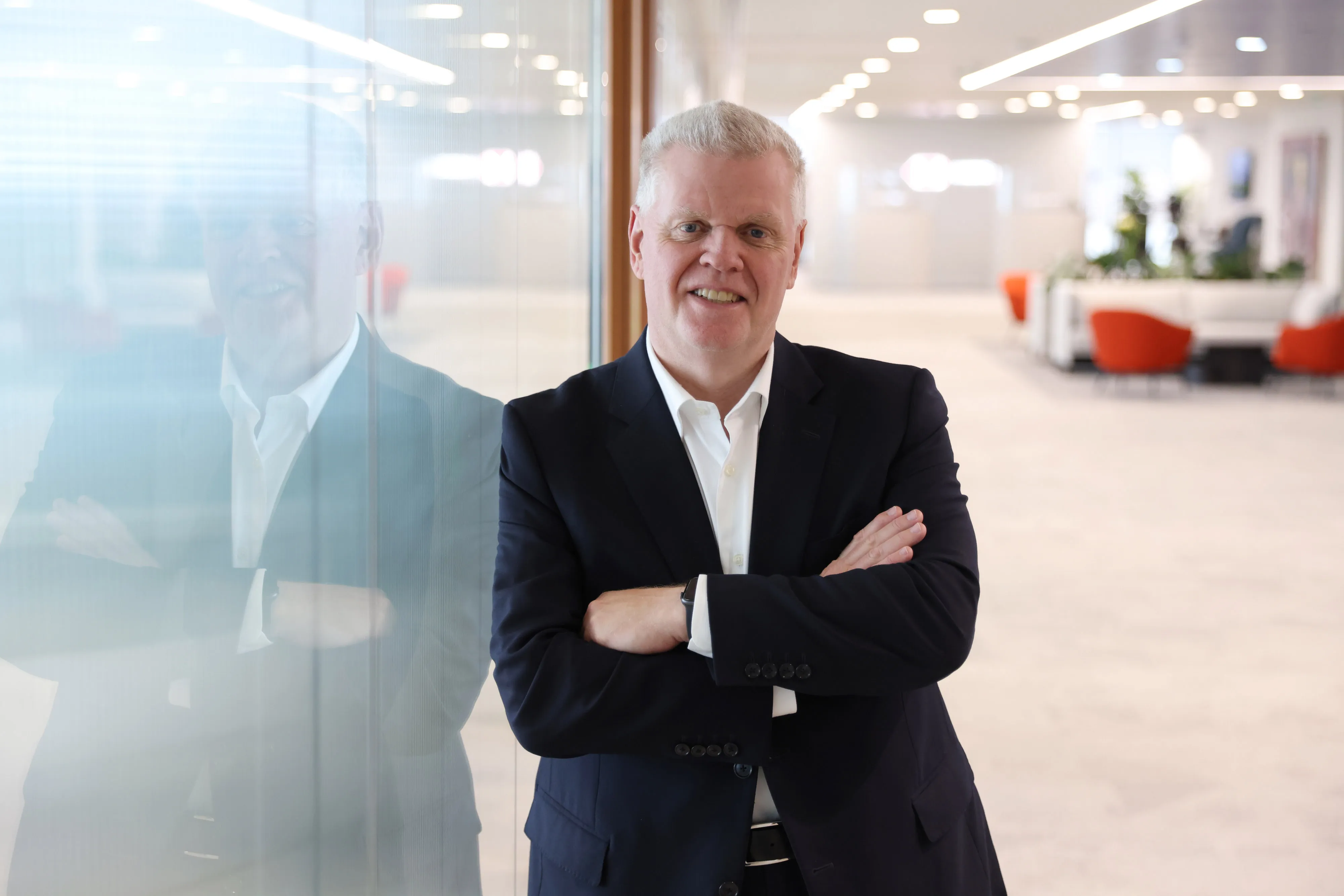 Noel Quinn at the HSBC headquarters in Canary Wharf, London, U.K. on Sept. 01.