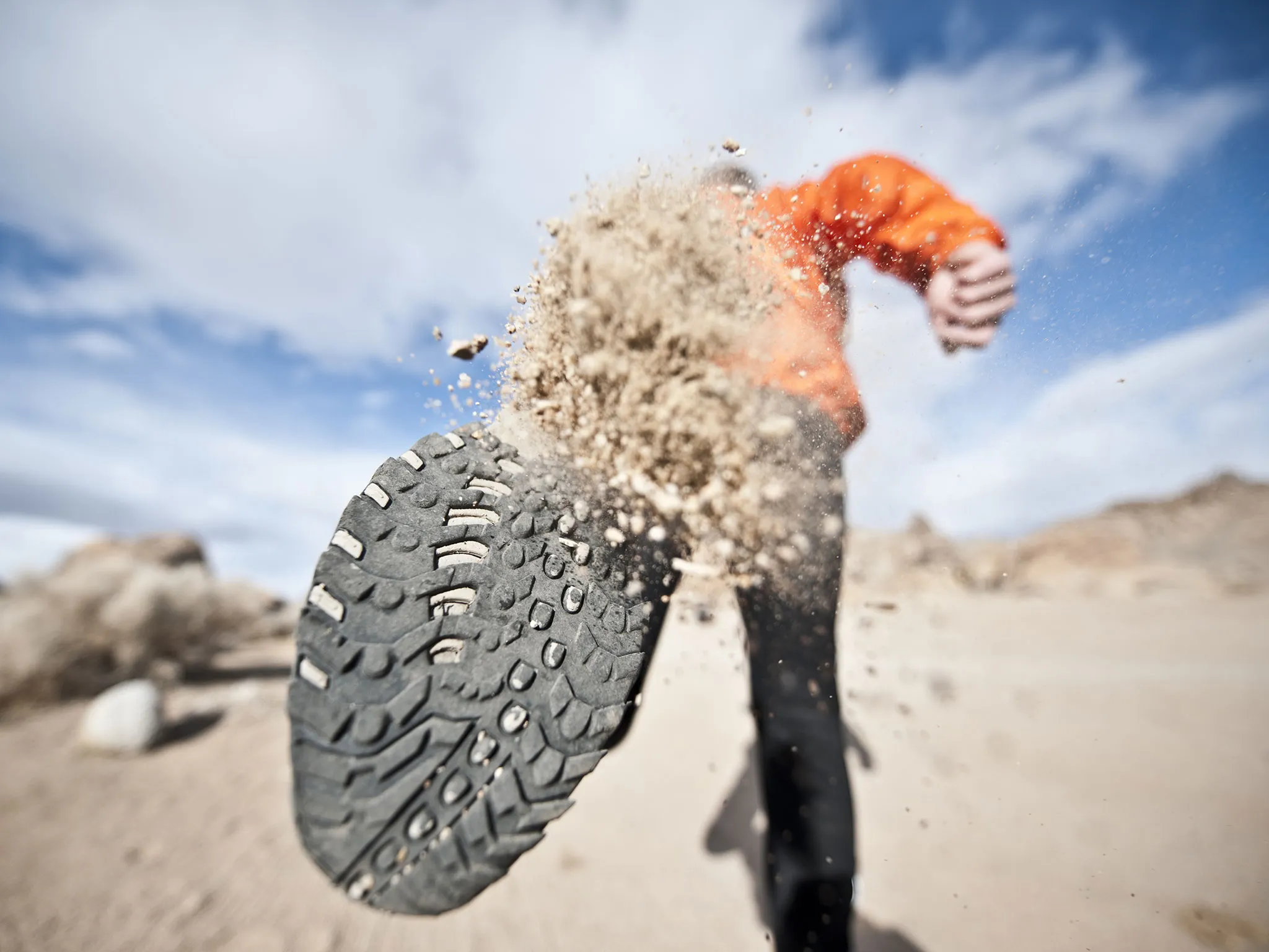 Left in the dust.
