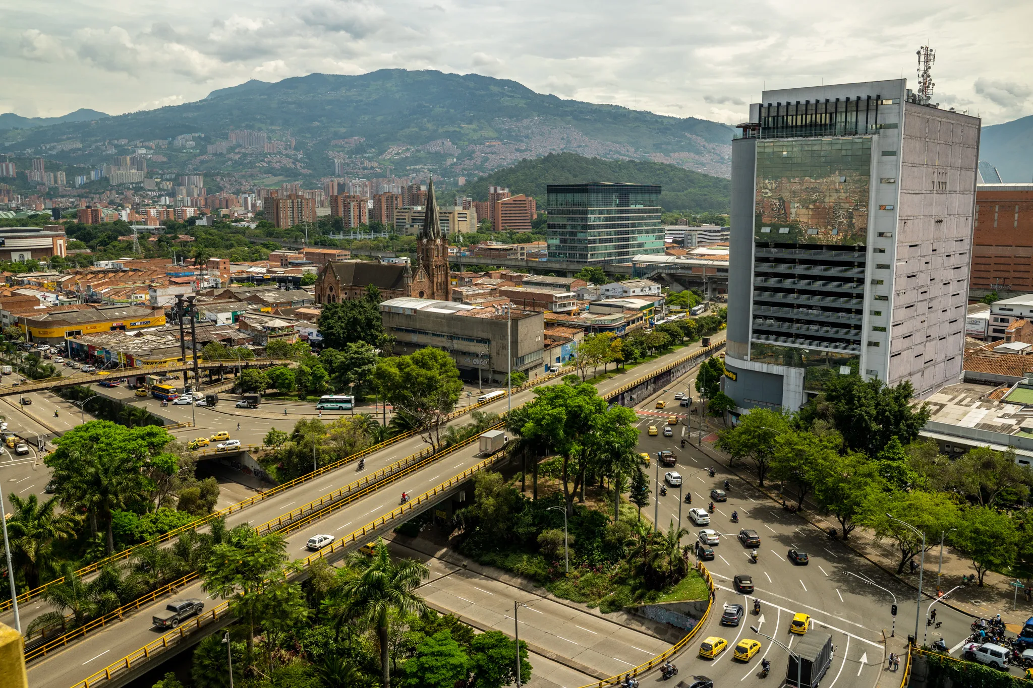 Downtown Medellín.