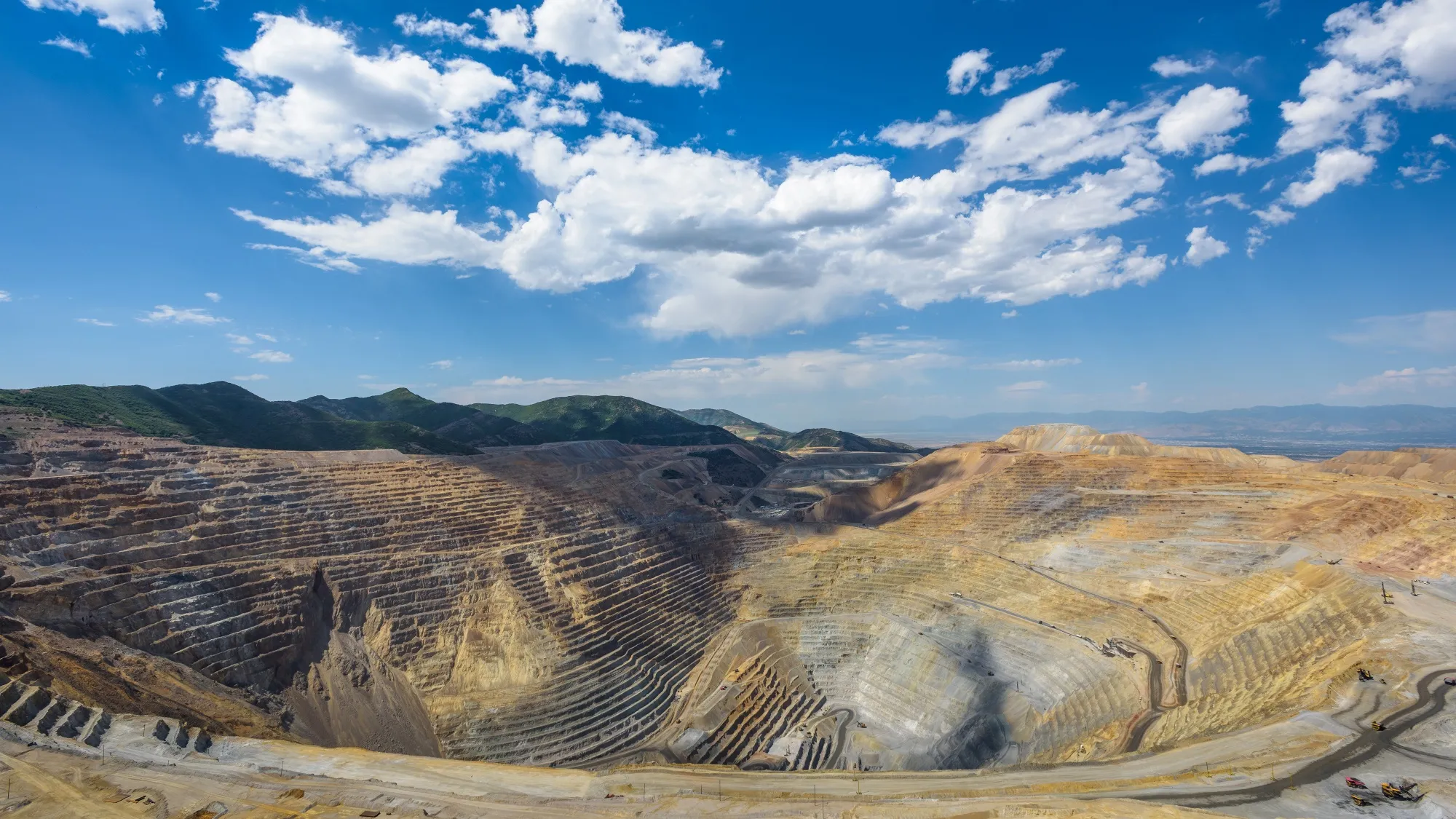 The&nbsp;Kennecott copper mine in Utah.