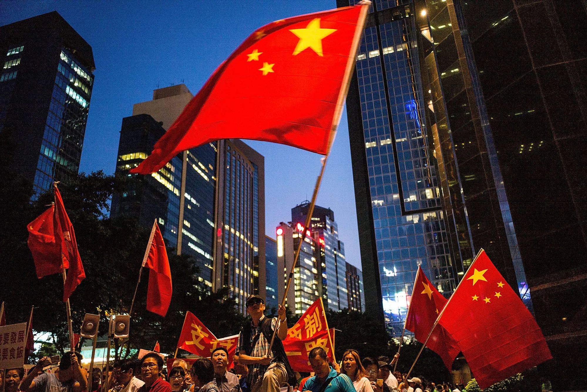 China's Top Leader Visits Hong Kong