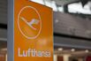 The Lufthansa check-in area at Frankfurt Airport