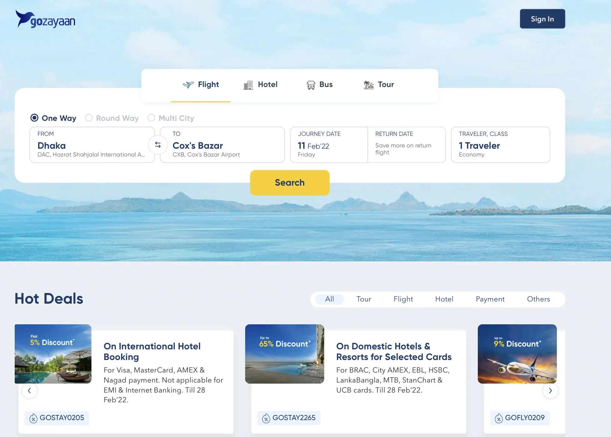 GoZayaan’s website