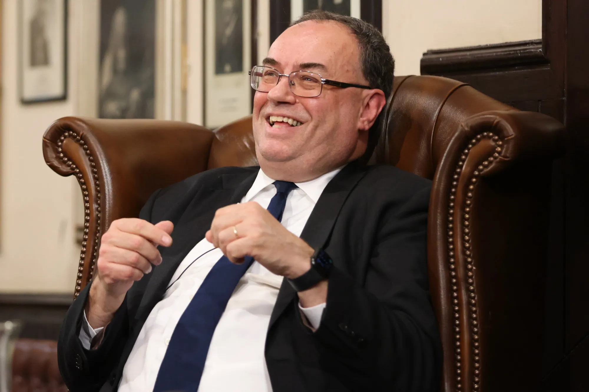 Bank of England Gov. Andrew Bailey can afford to&nbsp;be a little more relaxed about inflation.