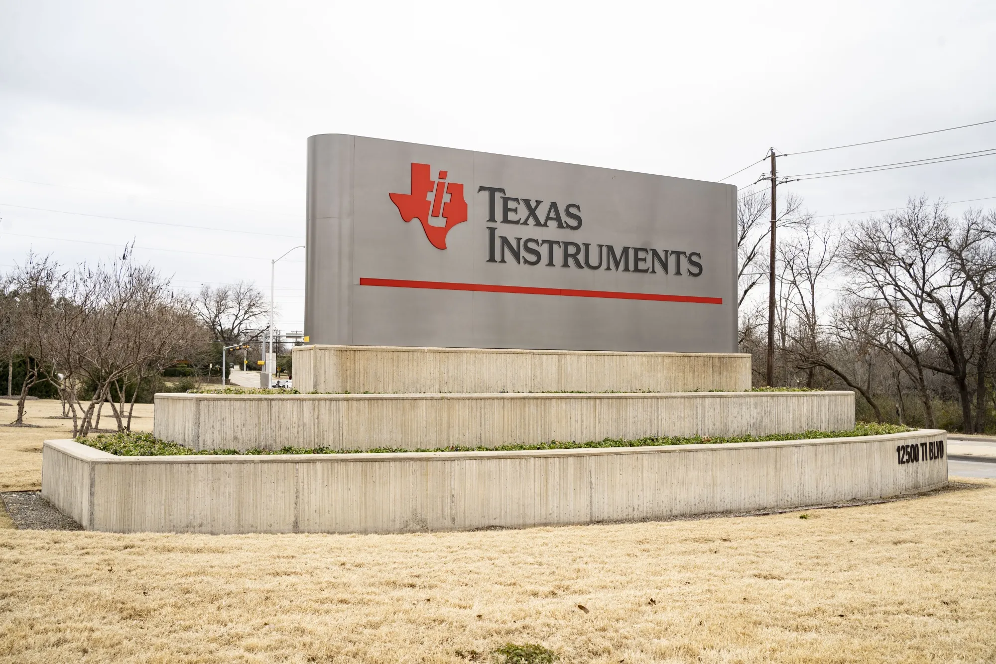 The Texas Instruments headquarters in Dallas, Texas.