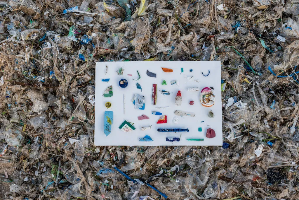 An ocean plastic sampler.