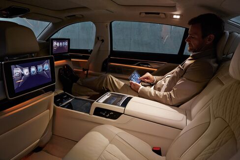 Get the Autobahn Package with active steering and active comfort drive ($4,100); the Driver Assistance Plus with surround 3D view ($1,900); the Executive Package with power side window shades, front ventilated seats, leather instrument panel, front massaging seats, ceramic controls ($3,200).