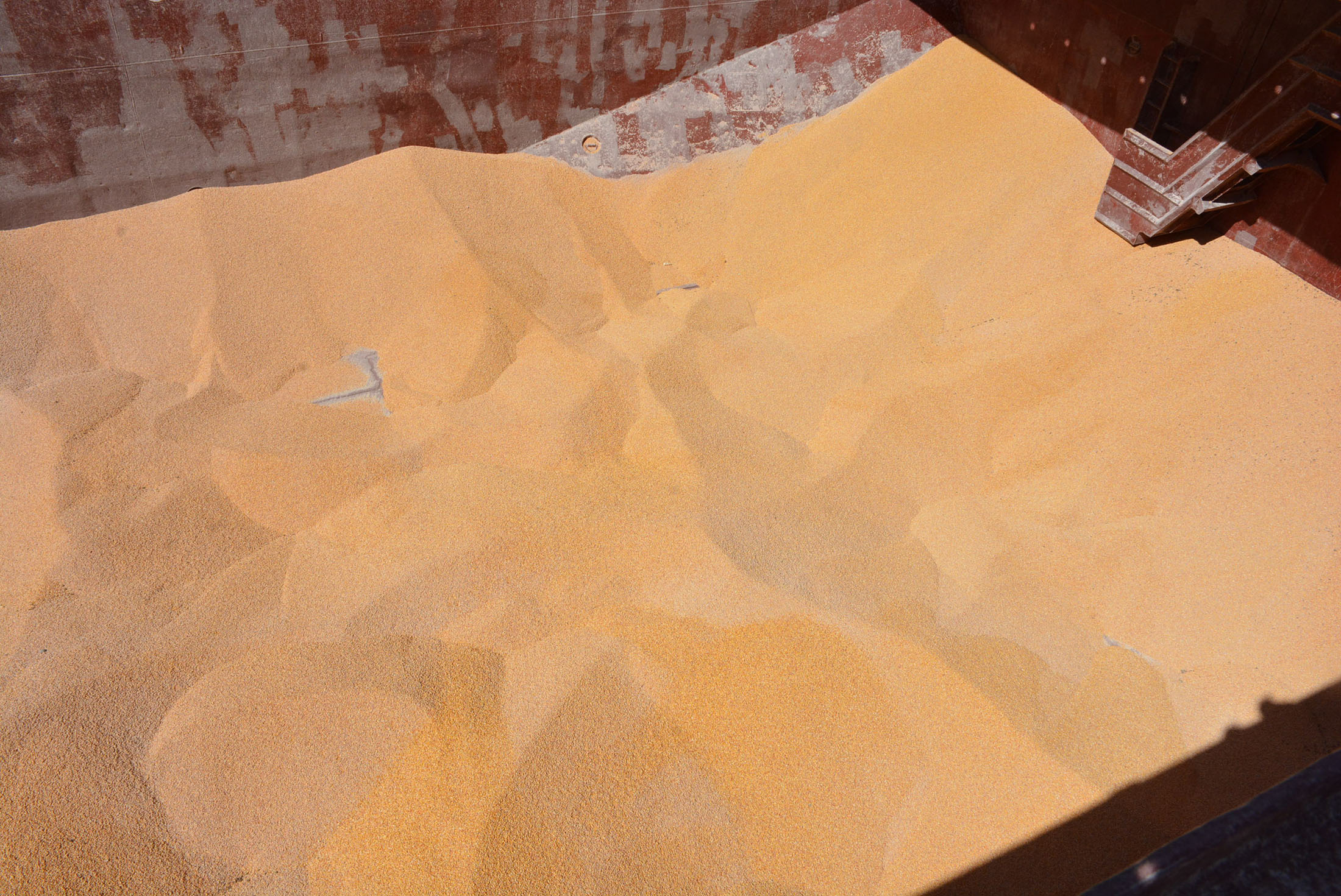 A grain ship departing&nbsp;from Ukraine&nbsp;arrives in Port of Tripoli, Lebanon, on Sept.&nbsp;25.