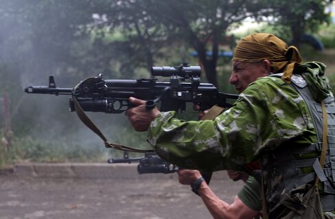 Clashes in Luhansk