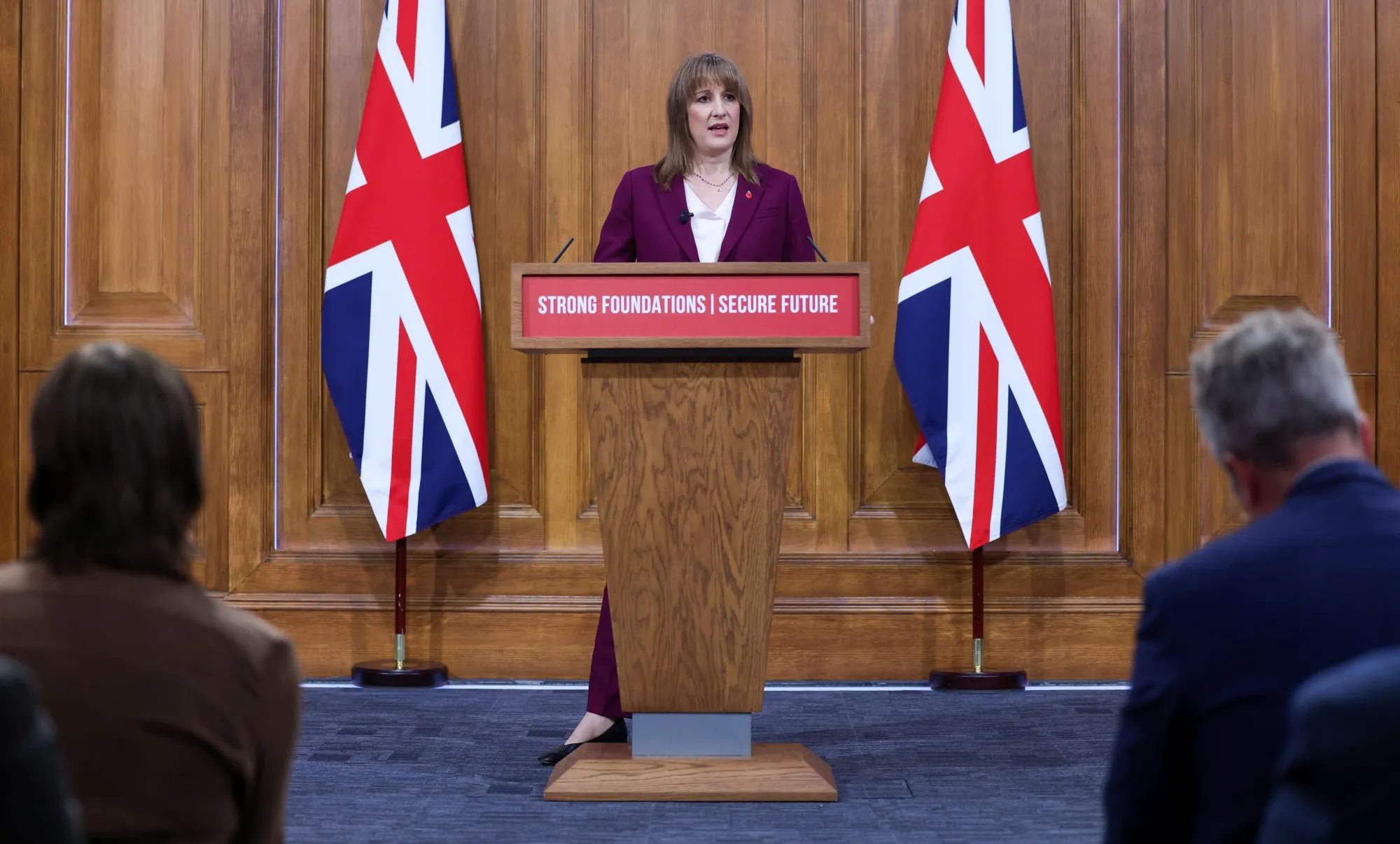 Rachel Reeves in London, on Nov. 4.