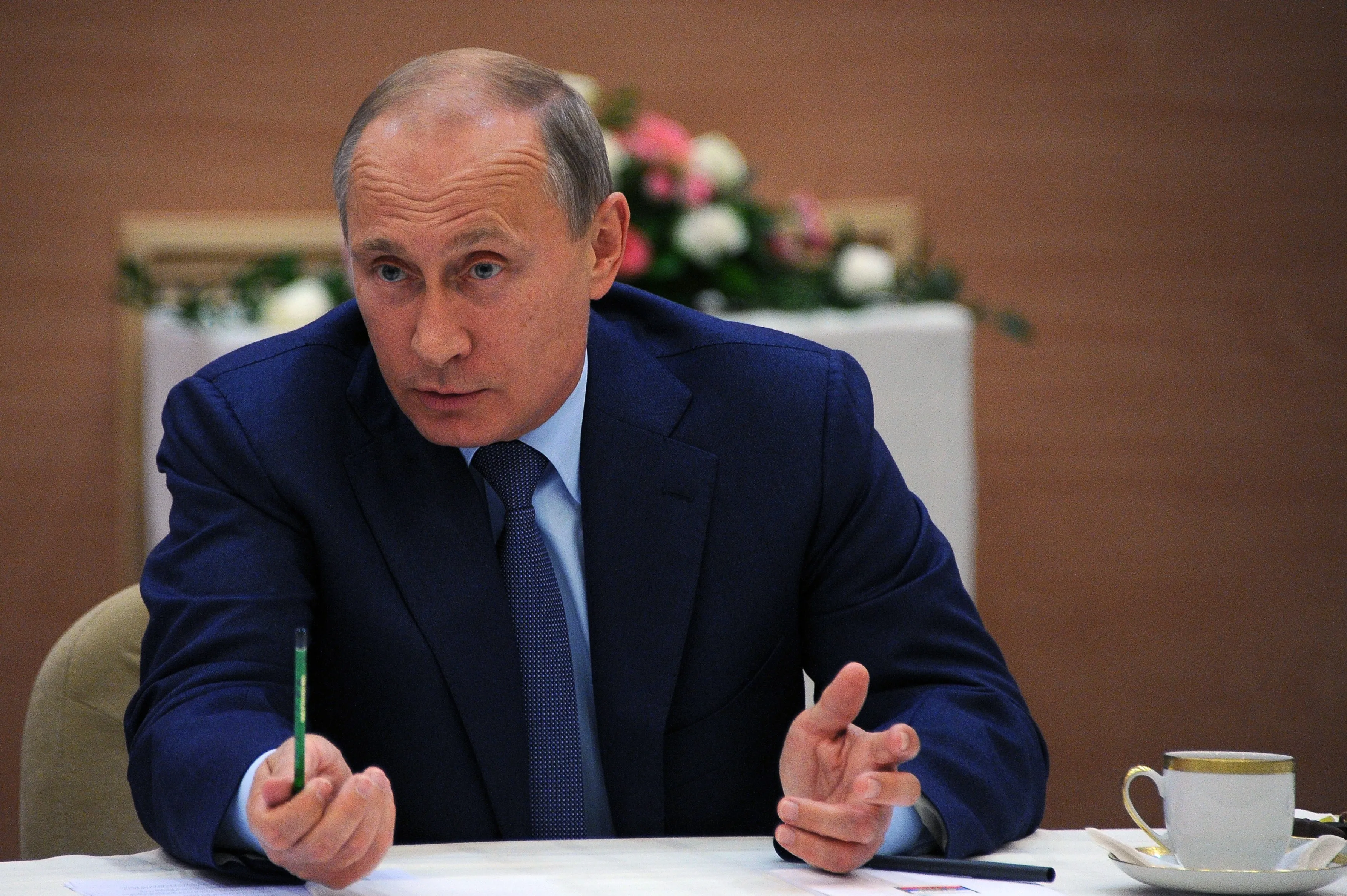 The all-seeing eye of Putin
