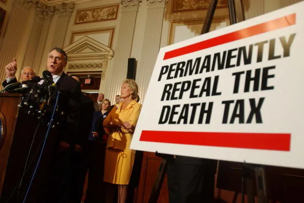 It's an estate tax and almost no one pays it.

