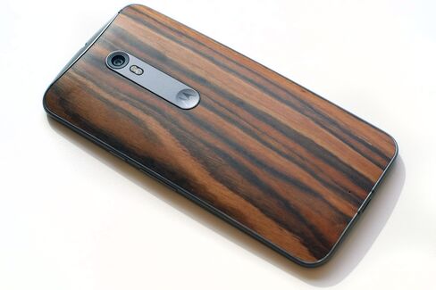 The curved design of the Moto X Style makes it easier to hold than other large phones.