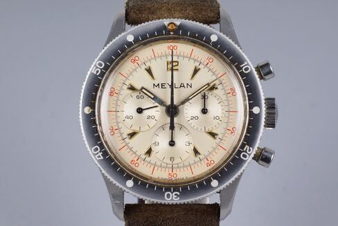 This is a typical 1960s sports chrono with a bunch of unusual details.