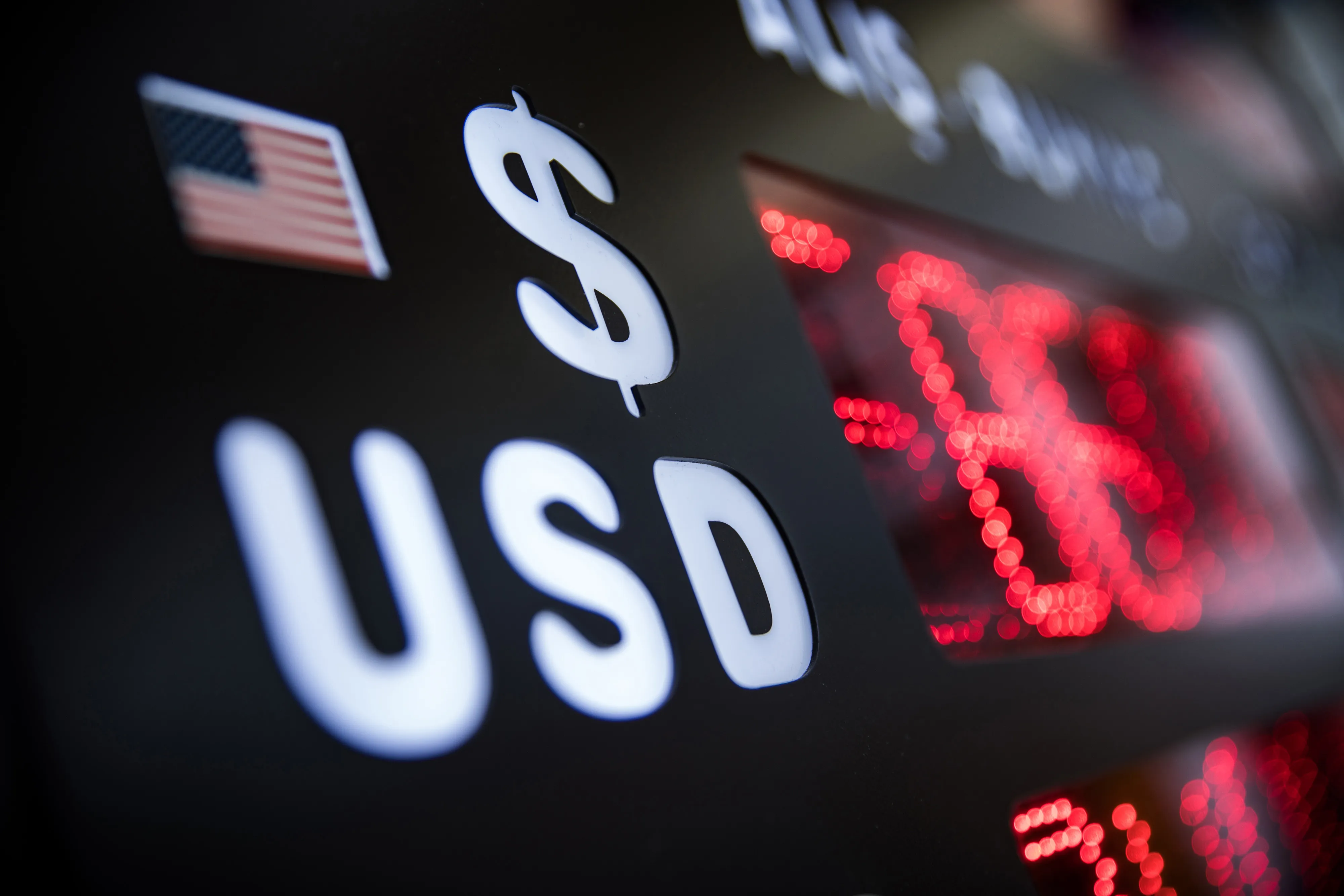 Digital Currency Exchange Sign 