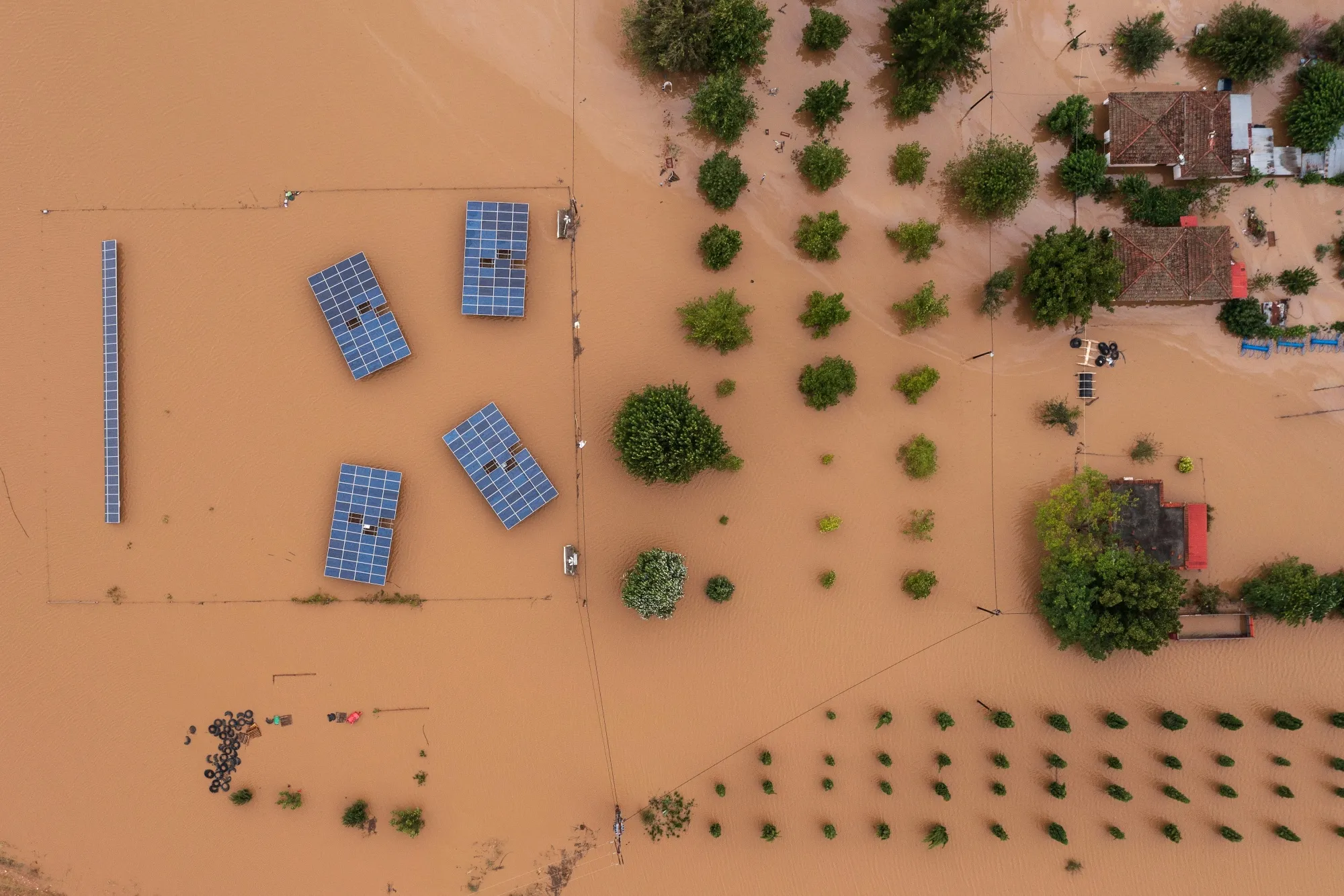 Floods left a trail of devastation across Greece and Turkey in September, while Paris and London are baking under an autumnal heat wave.