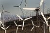 Turbines At the San Gorgonio Pass Wind Farm