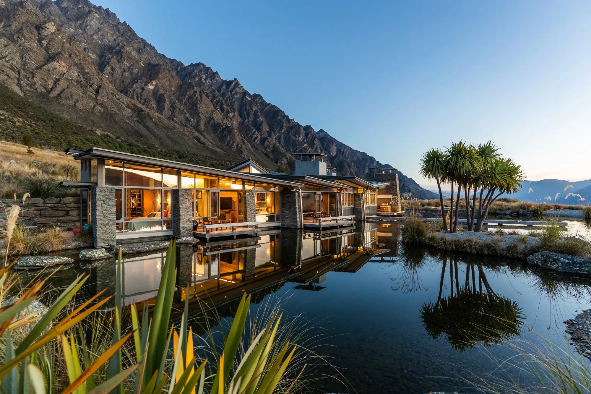 Pokapu, a&nbsp;6,555-square-foot (609-square-meter) home for sale near Queenstown.