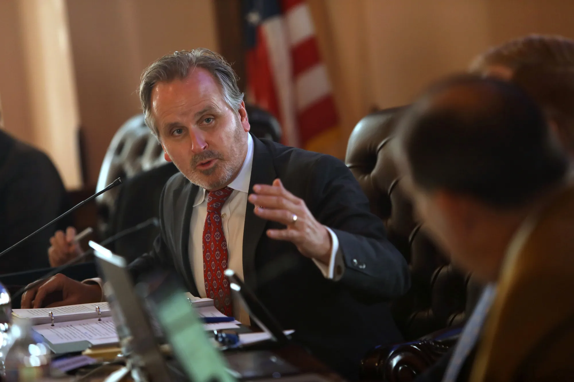 State Senator Bryan Hughes in Marshall, Texas, on Dec. 15, 2022.