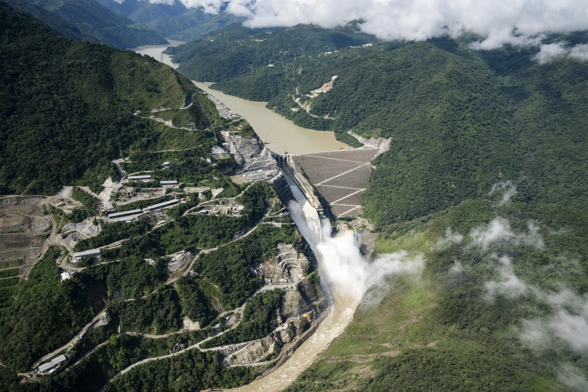 La represa hidroeléctrica Hidroituango en Ituango, Colombia, el jueves 13 de octubre de 2022.