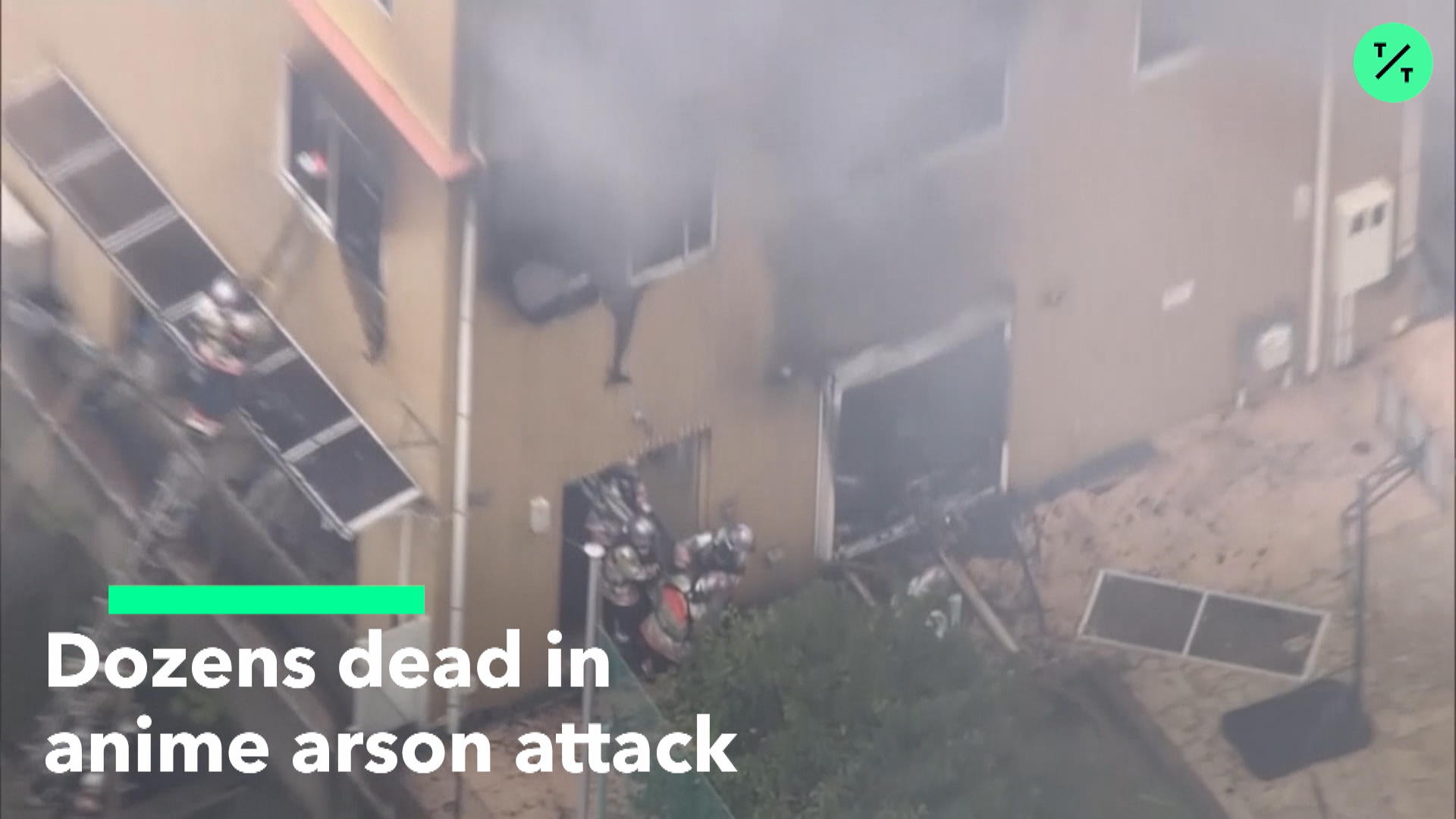 Watch Arson Attack at Kyoto Animation Studio Bloomberg