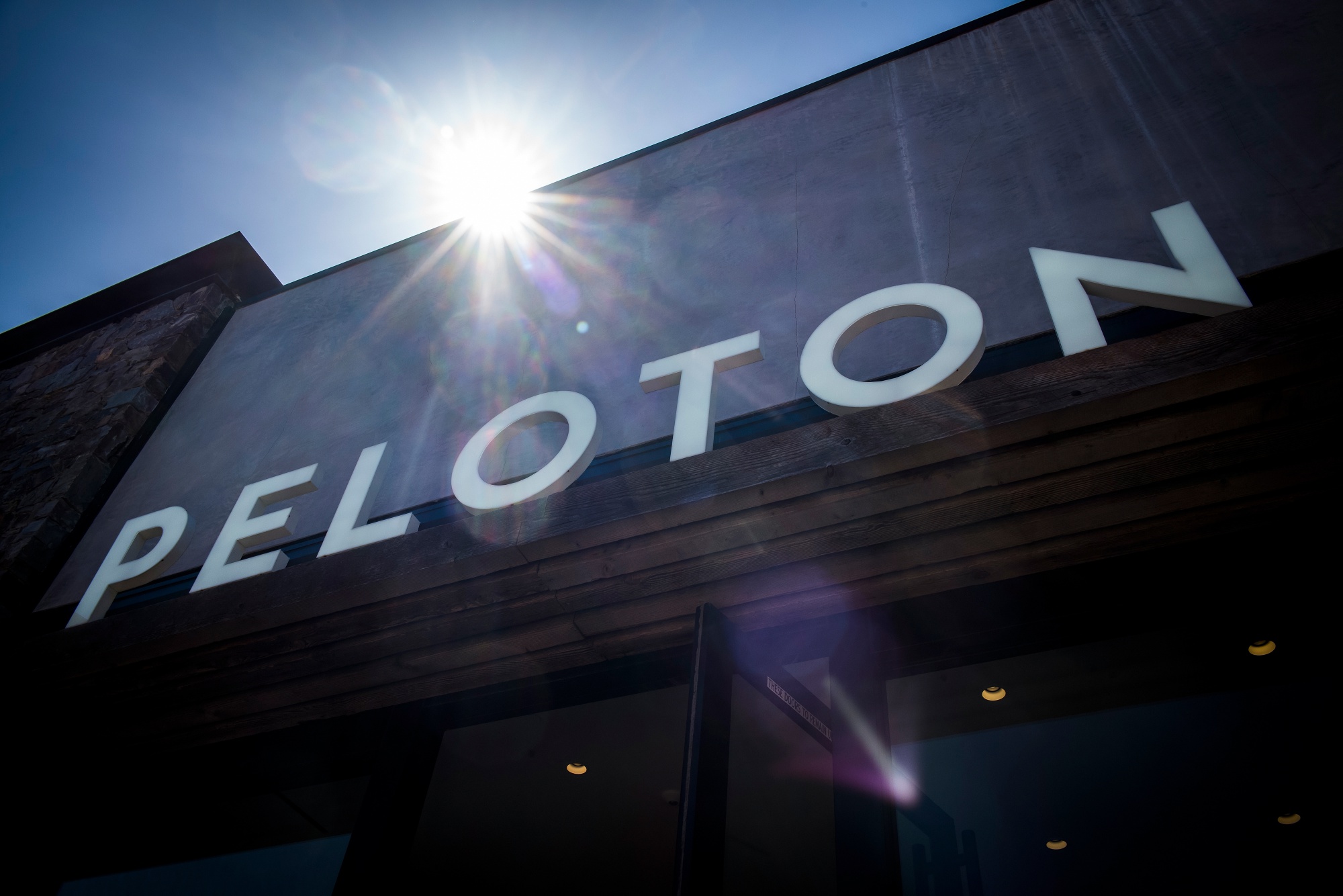 A Peloton Interactive Inc. store in Corte Madera, California.