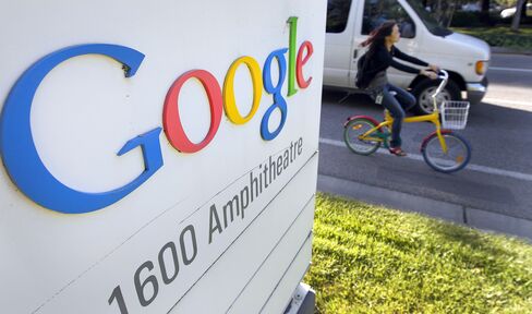 Google Surges to Record High After As Ad Growth Spurt Seen