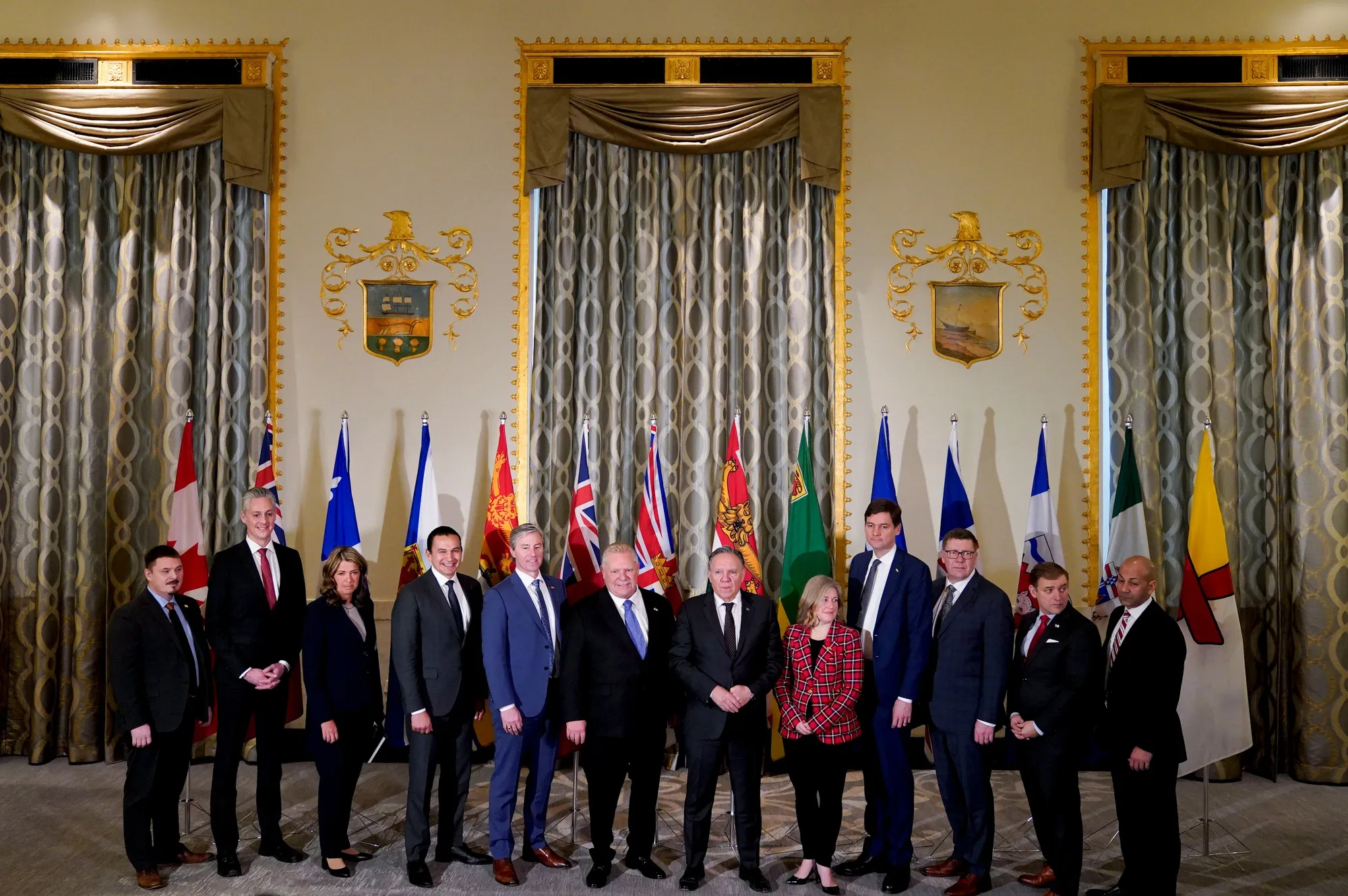 Canadian premiers have signaled new urgency to tear down interprovincial trade barriers amid President Donald Trump’s economic threats.&nbsp;
