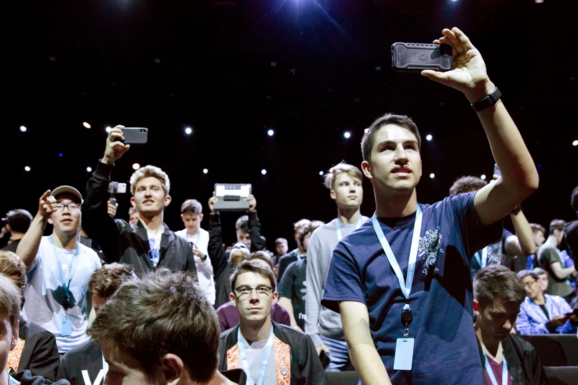 Attendees at the&nbsp;Apple's Worldwide Developer Conference (WWDC) at the San Jose Convention Center in San Jose, California, June 3, 2019.