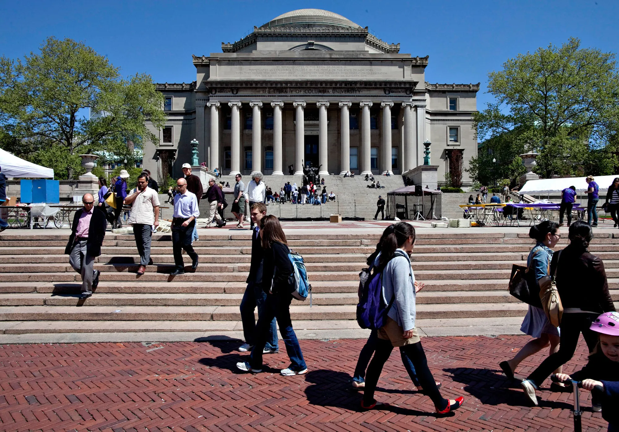 Columbia University in New York.
