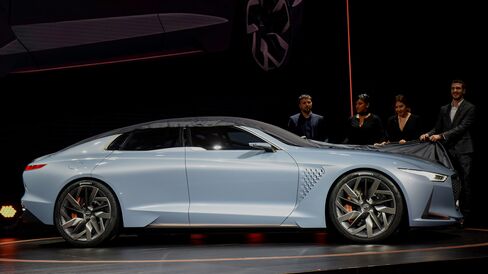 The Hyundai Motor Co. Genesis New York concept