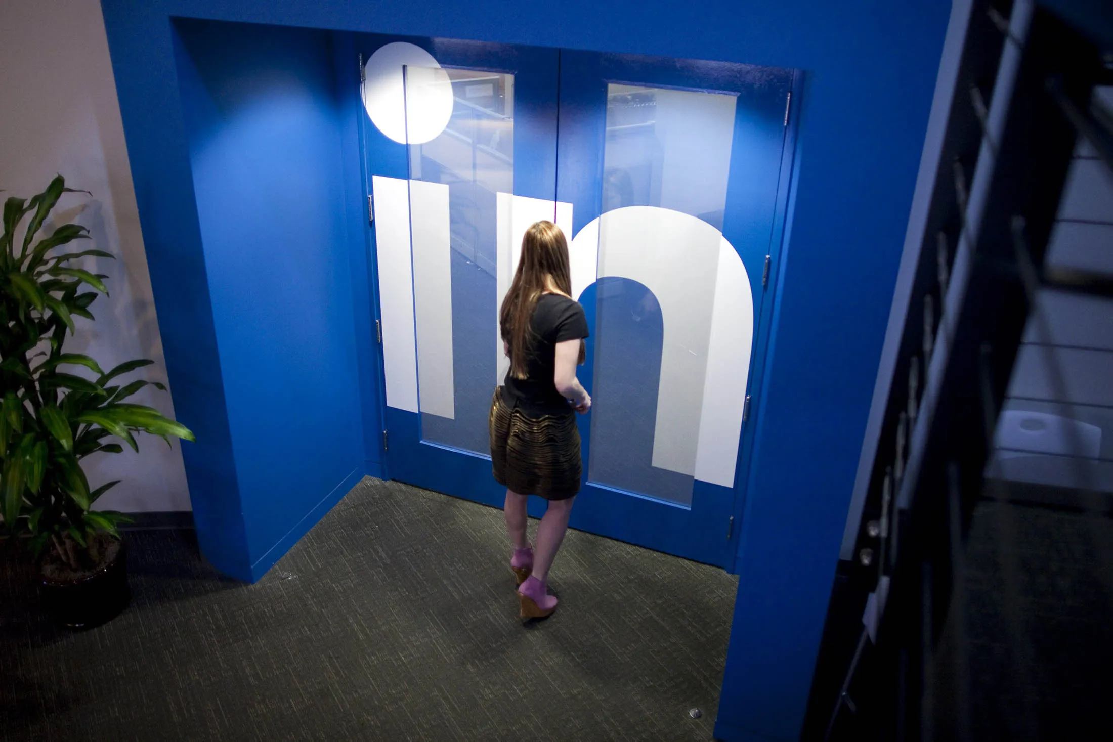 LinkedIn headquarters in Mountain View, California.
