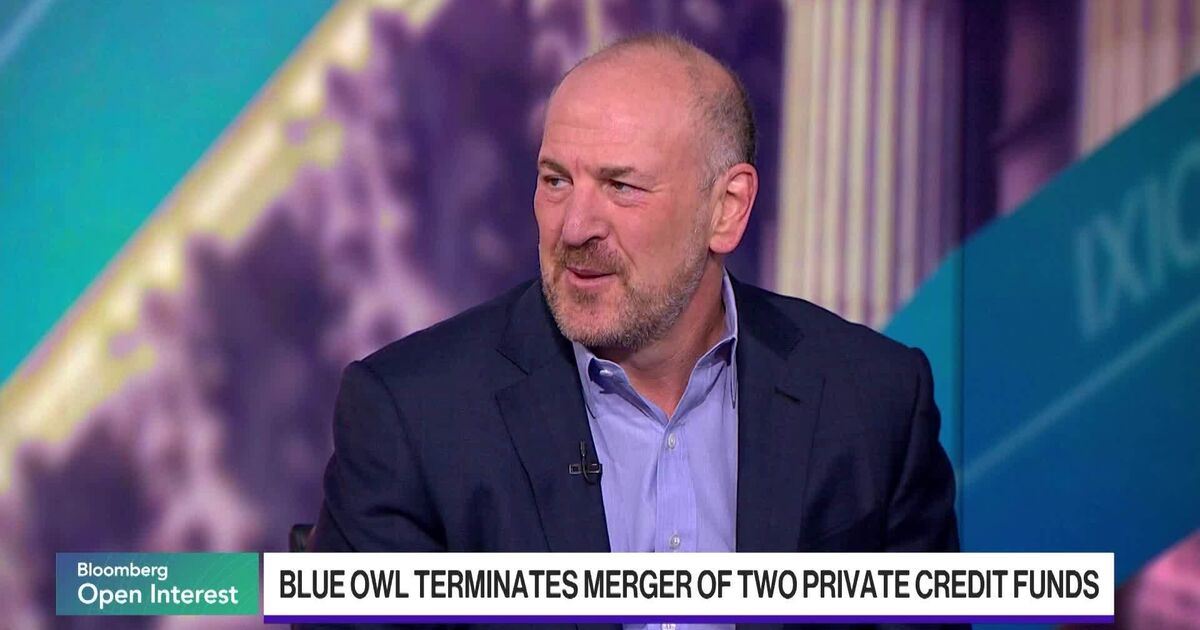bloomberg.com - Blue Owl's Packer Says a Revived Fund Merger Is Unlikely