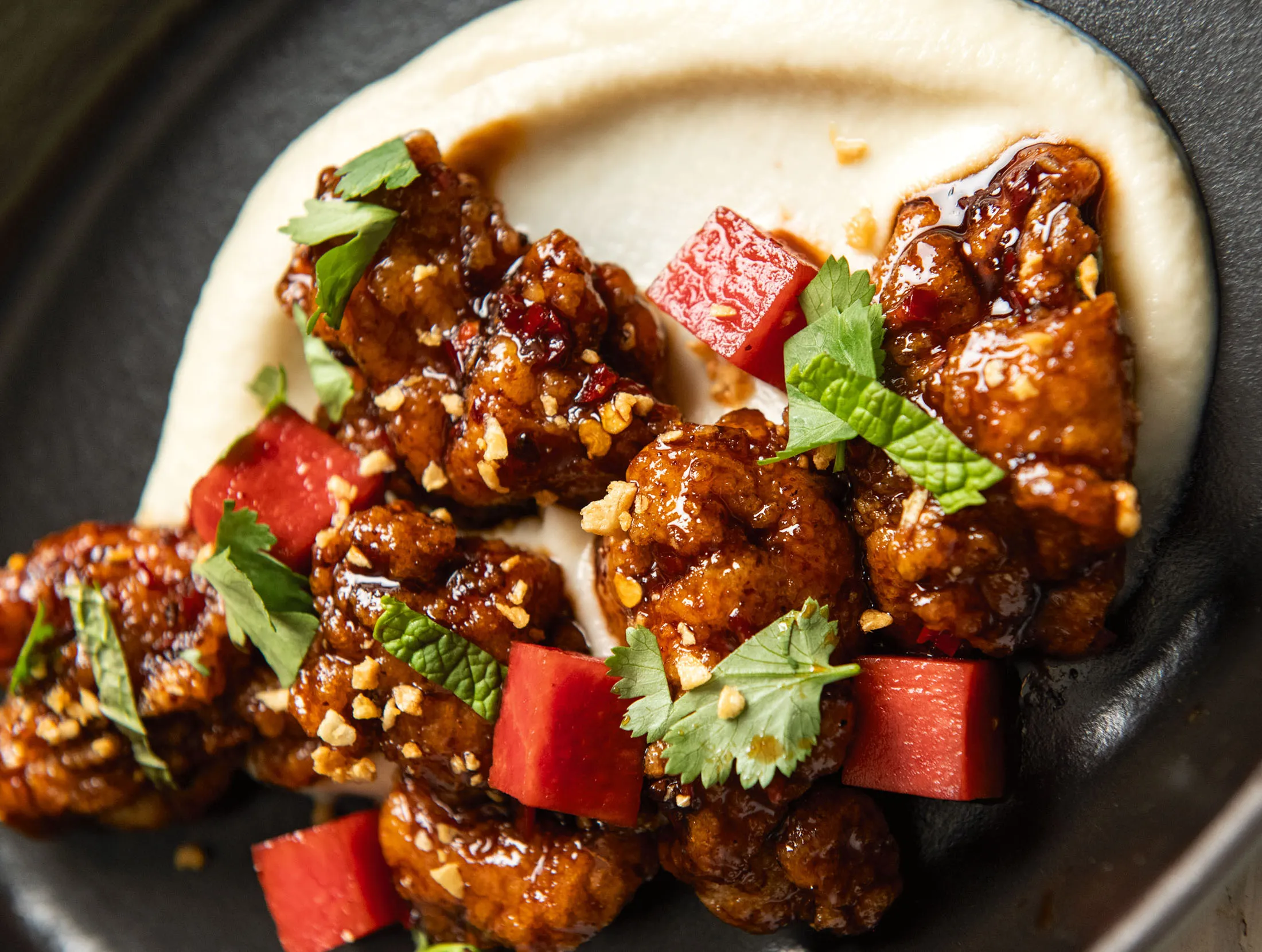 Dan Kluger’s incredibly crispy chicken nuggets.
