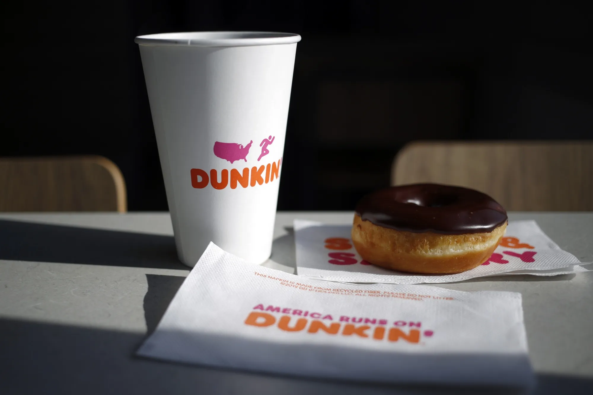A Dunkin' Restaurant Ahead Of Earnings Figures 
