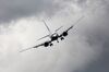 A Boeing Co. 737 max aircraft performs a flying display on the second day of the Farnborough International Airshow 2016 in Farnborough, U.K., on Tuesday, July 12, 2016.
