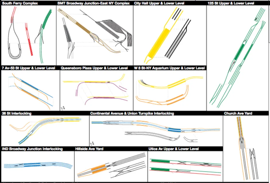 This cartographer has designed a geographically accurate map of the NYC subway.