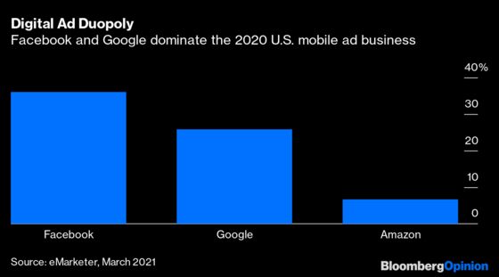 Apple's Privacy Ad Armageddon Helps Familiar Tech Giants