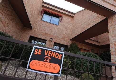 Spanish home prices fell about 40 percent from peak to trough following the property industry’s implosion in 2007.