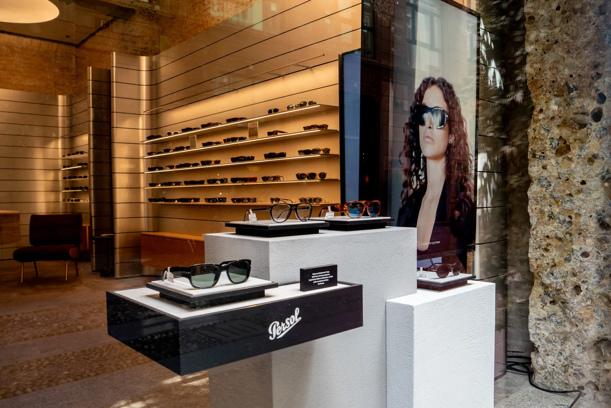 A&nbsp;Luxottica Group Persol store in Milan.