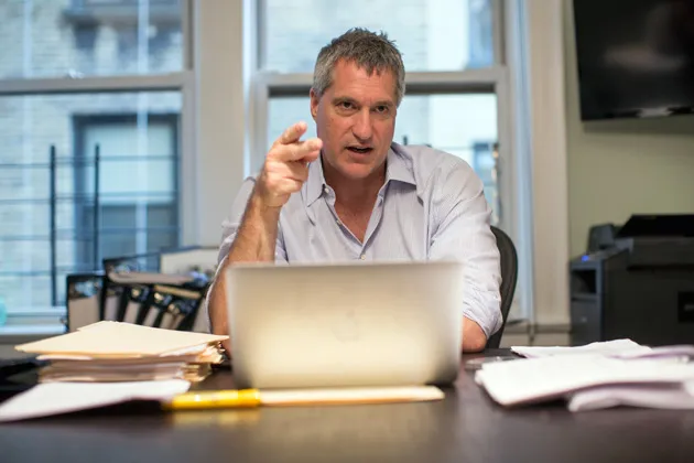 Steven Donziger, pictured, and EarthRights are slinging mud at Gibson Dunn in an attempt to confuse interested parties waiting for a verdict in Chevron v. Donziger