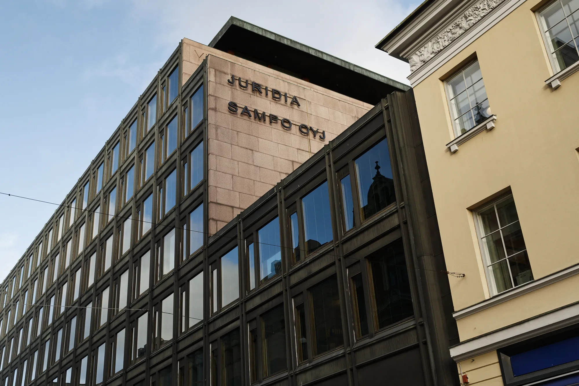Sampo Oyj headquarters in Helsinki, Finland.