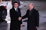 Germany's Chancellor Olaf Scholz Hosts France's Prime Minister Gabriel Attal