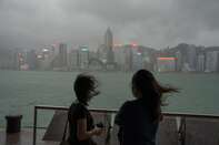 HONG KONG-CHINA-WEATHER